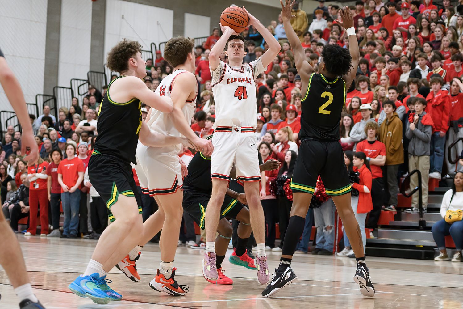 1 Lincoln vs Cleveland boys basketball 6A Oregon second round March 4 2023 Ken Waz 36